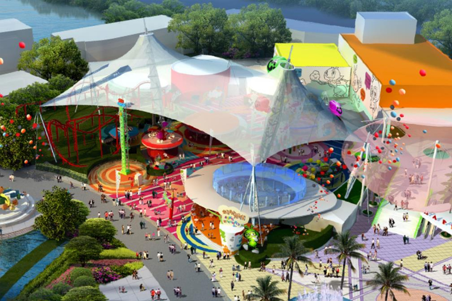  The largest amusement park project in Central China